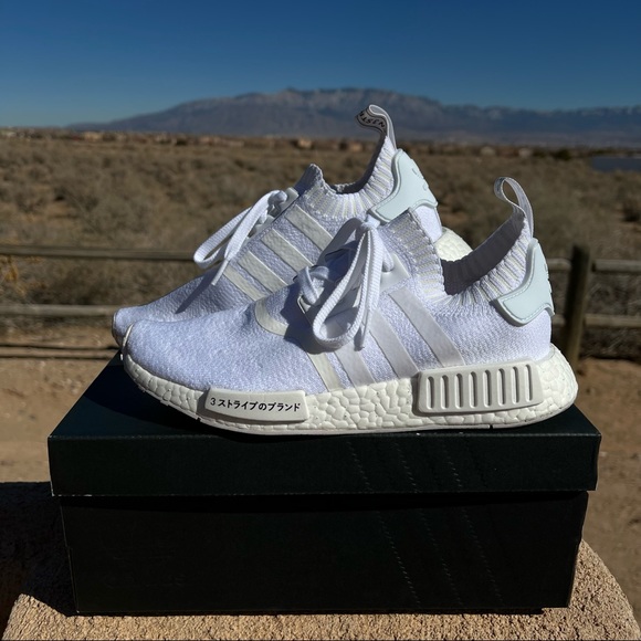 🎉‼️PARTY DROP‼️🎉Adidas NMD R1 PK - “Japan Triple White Primeknit” - Picture 3 of 14
